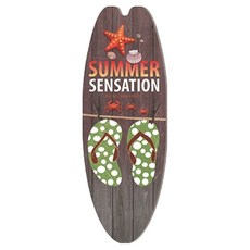 홈플로우 빈티지 썸머 서핑보드 디자인 인테리어 소품 벽장식, 7