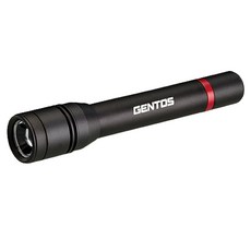 GENTOS 專業可調焦手電筒 480流明 IP66 RX-332D, 黑色, 1個