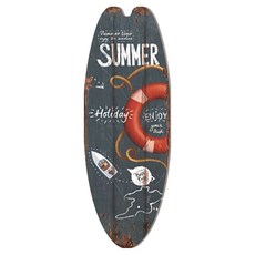 홈플로우 빈티지 썸머 서핑보드 디자인 인테리어 소품 벽장식, 8