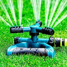 GILGRI 草坪菜園旋轉連接型灑水器, 青綠色, 1個