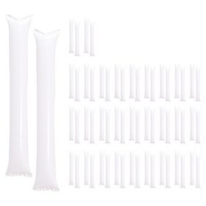 PARTYSHOW 進口加油棒氣球 2入, 30套, 白色