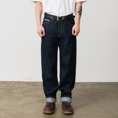 DENMADE 男款 Deep Indigo Selvedge Tapered Fit 長褲 DEN0932