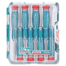 TOTAL 道達爾 電腦維修精密螺絲起子8件組, 1套