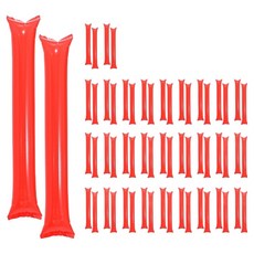 PARTYSHOW 進口加油棒氣球 2入, 30個, 紅色