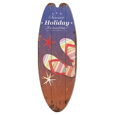 홈플로우 빈티지 썸머 서핑보드 디자인 인테리어 소품 벽장식, 14