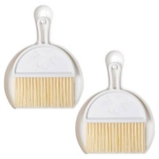 PEONIST 迷你桌面掃帚清潔用品組, 白色, 2套