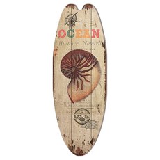 홈플로우 빈티지 썸머 서핑보드 디자인 인테리어 소품 벽장식, 17