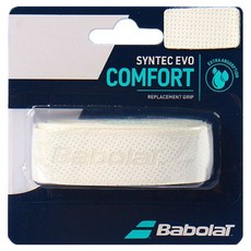 BABOLAT Syntec Evo 緩衝握把布, 1個, 白色