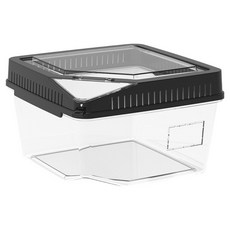 Lanboer 爬蟲類小型飼養箱 FREE, 1個, 黑色