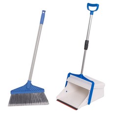 크린메이트 스마트빗자루 + 2단 자동 쓰레받기 세트, 혼합색상, 1세트