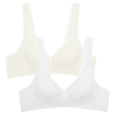 Suafam 青少年第2階段涼感胸罩 2件組