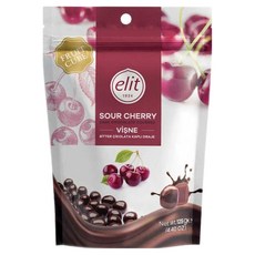엘리트 다크초콜릿 커버드 체리큐브, 125g, 1개