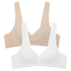 Suafam 青少年2階段基本款學生內衣2件組