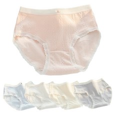 Pang Pang Shop 蕾絲學生內褲5件組