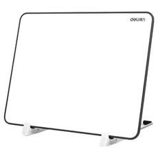델리 스탠딩 미니 화이트보드 세트 블랙, 플라스틱