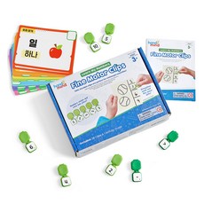 Learning Resources 數字小肌肉夾子遊戲+活動卡組合 IN95381S, 1套