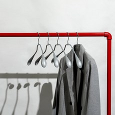 MAWA 正裝用外套防滑衣架 42L, 5個, 銀色