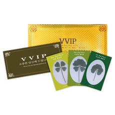 幸運象徵 VVIP禮物 幸運草真花卡片 四葉草 + 五葉草 + 六葉草 + 4層內頁 + VVIP黃金信封組合, 混合色, 1套