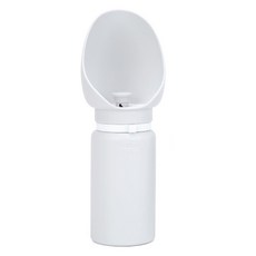 蕉蕉購物 便攜小體積可折疊寵物外出水壺, 1個, 白色