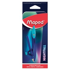 Maped 9件組圓規 Night Fall 套組, 1套