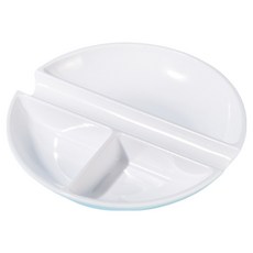 HATAE SMALL 好上色簡約美術調色盤 SL-04型 3層圓盤, 3格, 1個