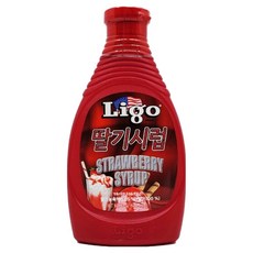 리고 딸기 시럽, 1개, 585g