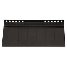 Hataesmall 易沾取顏料的現代美術調色盤 大托盤 塑膠 黑色, 1個, 6格