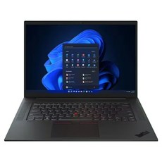 레노버 2023 씽크패드 P1 Gen6 16 코어i7 인텔 13세대 RTX 4000 Ada, 블랙, 512GB, 64GB, WIN11 Pro, 21FV0005KR