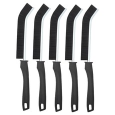 올키친 다용도 틈새 청소솔 빈틈 청소 브러쉬, 블랙, 5개