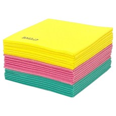 Olive Joy黏膠不織布廚房三色抹布, 20個