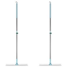 小麥購物 伸縮刮水掃把 C595 158g, 2支, 綠色