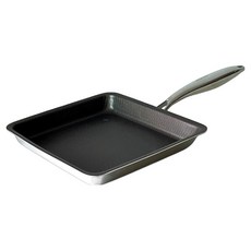 클래딘 인덕션 베네치아 통3중 IH 이연복 사각 후라이팬, 26cm, 1개