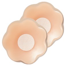 Eropsanghoe Tianna 隱形胸貼 膚色花朵裸色, 2個