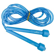 eeCute 酷壹壹 透明實心跳繩 國小專用, 藍色, 1條