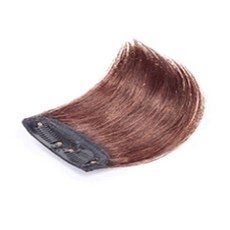 一片式自然隱形蓬鬆墊髮片 加寬款 淺棕色 15cm, 1片