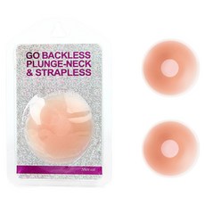 IROPSANGHOE 不明顯胸貼 粉紅色圓形 塑膠包裝 2p, 1個