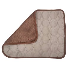 웨이비데이즈 반려동물 써머 방석, 브라운, 1개