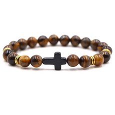 Cash Rich 祈禱平安十字架手鍊, 類型7, 1個