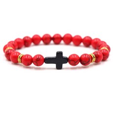 캐시리치 평안을 기도하는 십자가팔찌, 타입5, 1개