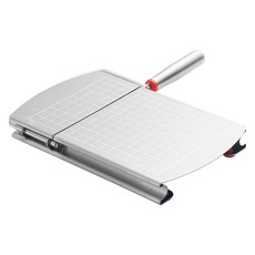 帶刻度不鏽鋼廚房切片器, 1個, 銀色