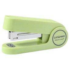 델리 LONGREEN 슬림 스테이플러 33호심, 그린, 1개