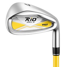 PGM Golf 兒童用高爾夫7號鐵桿 第3代 黃色 135~155cm, 38度, L