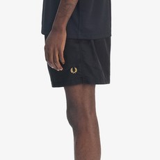 FRED PERRY 男士塔絲絨網球短褲 S9103