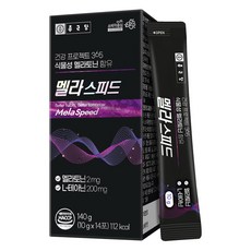 종근당 건강프로젝트 365 식물성 멜라토닌 함유 멜라스피드 14p, 140g, 1개