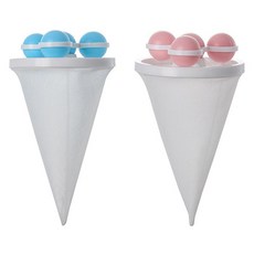 洗衣機濾網 9.2 x 17.5 cm 2件組, 1套, 藍色, 粉色