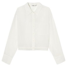 미쏘 여성용 블루종 스트링 셔츠