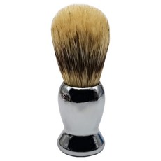 男士刮鬍起泡刷 銀色3, 1個, 1入