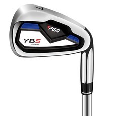 PGM Golf 男士高爾夫7號鐵桿 鋼製 藍色 YB5, 30度, S