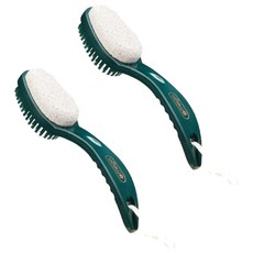 Barommol足部去角質管理刷 綠色, 1件, 2個