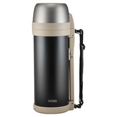 써모스 대용량 더블컵 보온병 FDH-2006K-BBG, 블랙베이지, 2L, 1개